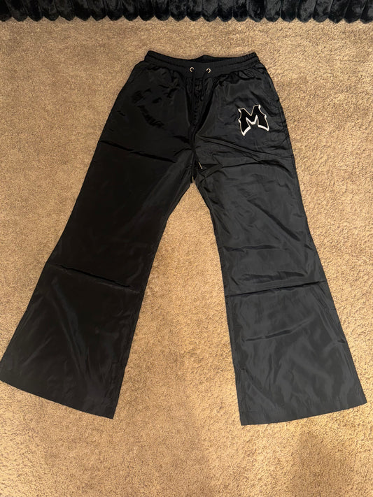 NYLON FLARE PANTS